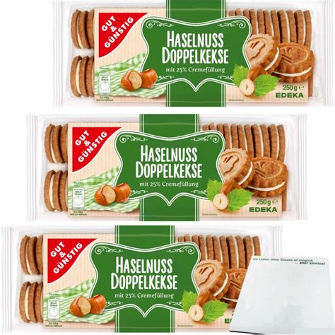 Gut Günstig Haselnuss Doppelkekse Haselnuss Gebäck mit Cremefüllung 3