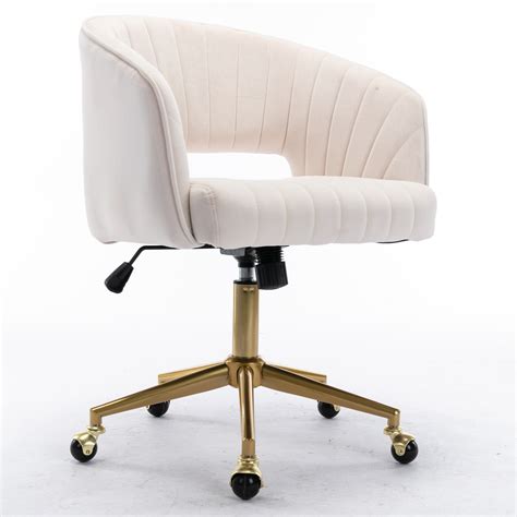 Home Office Task Chair With Wheels Leisure Retro Home Office Desk Mod