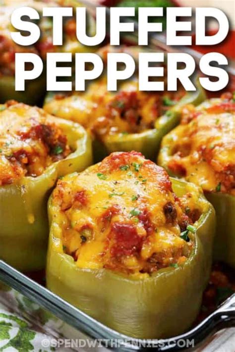 Easy Stuffed Peppers Spend With Pennies Doubantrading