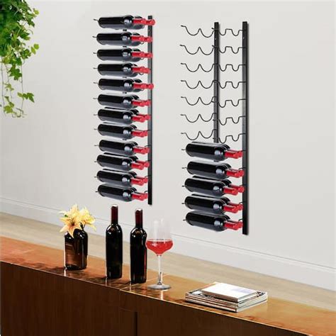 Vevor Vevor Botellero De Pared X Botellas Soporte Para Vino