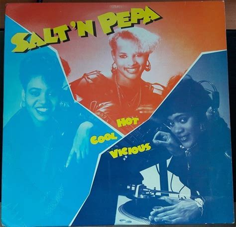 Salt N Pepa Hot Cool Vicious 1986 2el Plak