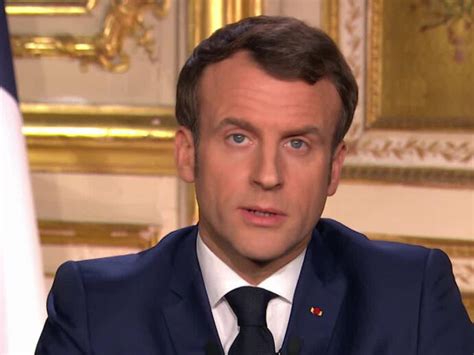 Le discours d Emmanuel Macron annonçant le premier confinement INA