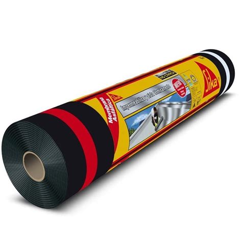 Membrana Asfaltica Con Alumino Sika Rollo De 1 M X 10 M 35 Kg