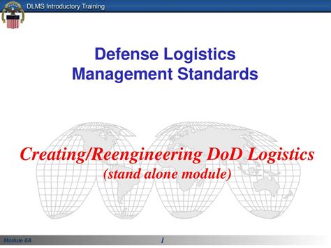 Defense Logistics Management Standards Ppt Download