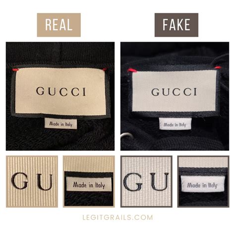 How To Spot Real Vs Fake Gucci Interlocking G Hoodie Legitgrails