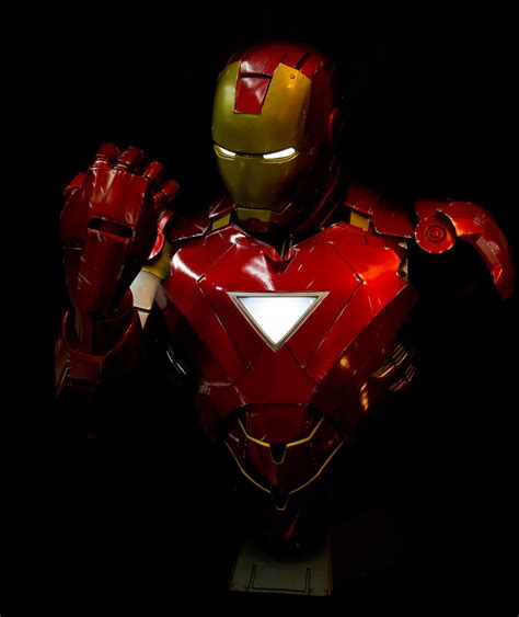 Iron Man Mark Vi Legendary Scale Bust Page