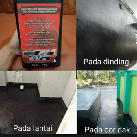 Promo Aspal Cair Cat Anti Bocor Aspal Emulsi For Proofing Anti Bocor