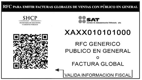 Obtén tu RFC Genérico para Público en General y Extranjeros