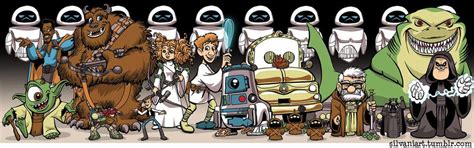 STAR WARS / Pixar Mashup Art — GeekTyrant