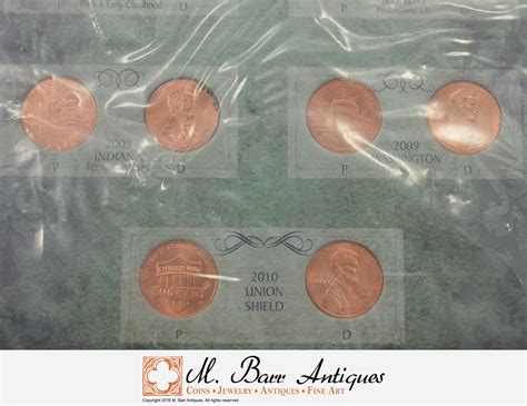 Historic Coin Collection - Brilliant Uncirculated Penny Design ...