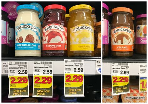 Smuckers Ice Cream Toppings Just 115 Each At Kroger Kroger Krazy