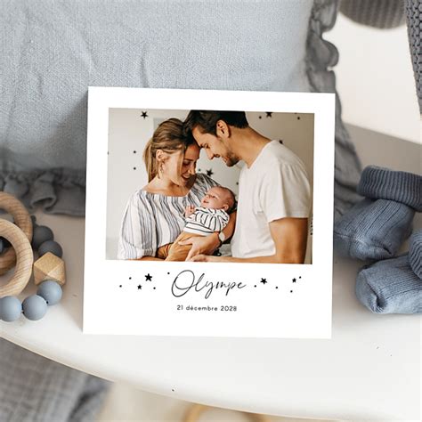 Faire Part Naissance Constellation Popcarte