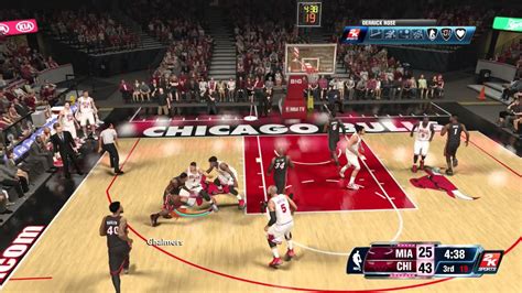 Nba 2k14 Nba 2k14 Xbox One Gameplay Derrick Rose Is Back