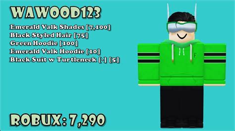 Emerald Valk Shades Roblox Outfits Episode 112 Youtube