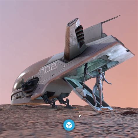 Sketchfab On Twitter New Staff Pick Spaceshiptest By Umezawa Check