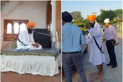 Amritpal Singh Wanted To Surrender Before Public Gathering Asked For