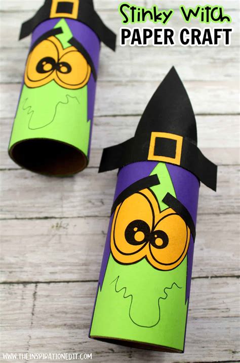 Toilet Tube Halloween Crafts for Kids · The Inspiration Edit