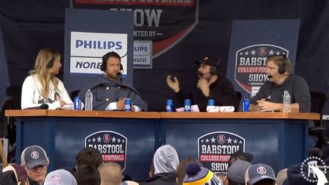 Barstool College Football Show Playoff Predictions Video Dailymotion