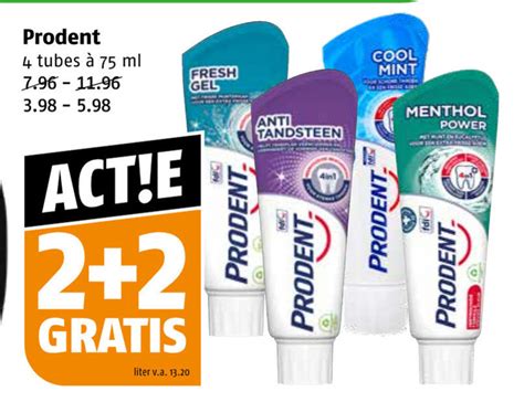 Prodent Tandpasta Folder Aanbieding Bij Poiesz Details