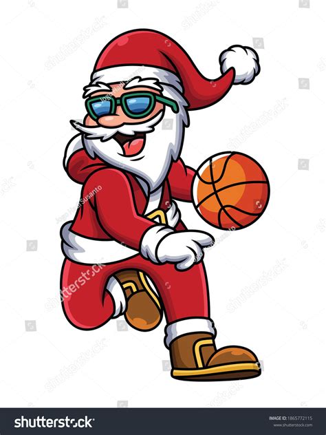 Santa Basketball Shutterstock