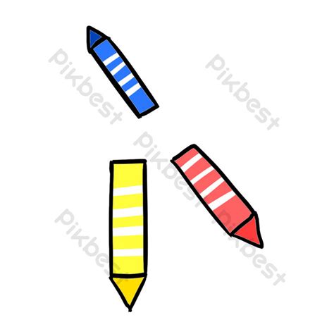 Gambar Pensil Warna Kartun Png Pensil Warna Kertas Gambar Pensil