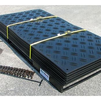 Heavy Duty X Plastic Uhmwpe Hdpe Temporary Construct Excavator Road