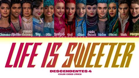 Descendentes 4 Life Is Sweeter From Descendentes The Rise Of Red