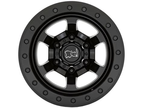 Black Rhino Matte Black Offshoot Beadlock Wheels Realtruck