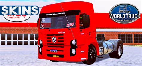 Skins Vw Constellation Qualificado Vermelho Rodrigo Games