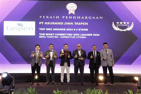 Taspen Life Sukses Raih Penghargaan Dalam Ajang Top Grc Awards