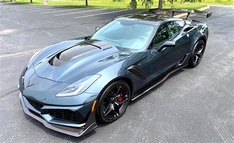 Corvettes For Sale 252 Mile 2019 Corvette ZR1 With ZTK Corvette