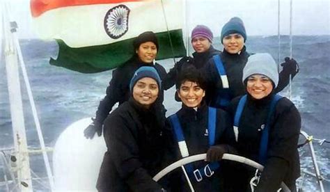 All Woman Crew Of INSV Tarini To Reach Goa After Circumnavigation Of