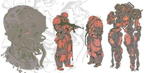 Doodads Zak Foreman Character Art Futuristic Concept Art Character