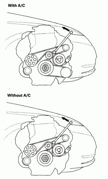 07 Civic Serpentine Belt Diagram