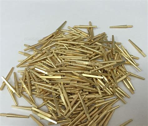 1000pcs High Precision Dental Lab Brass Double Dowel Pins With Spike At