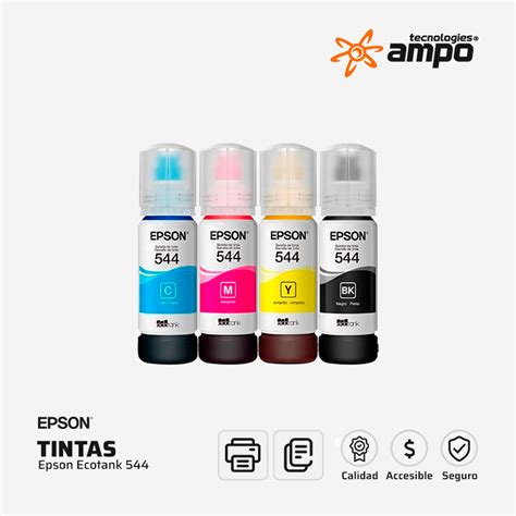 Tintas Kit Epson 544 Ampo Tecnologies