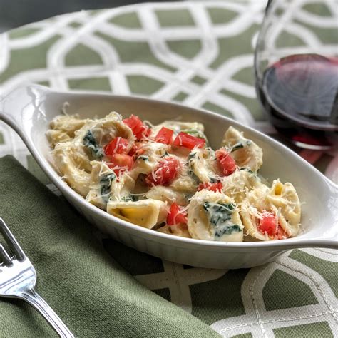 Tortellini Alfredo With Fresh Spinach Recipe Allrecipes