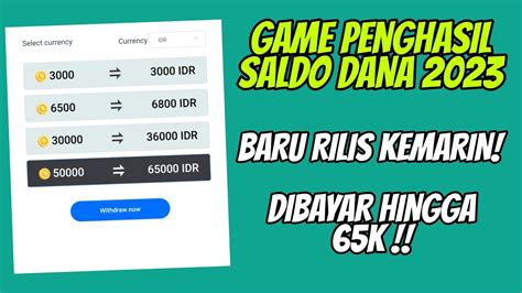 Dibayar Hingga Rp Aplikasi Penghasil Saldo Dana Game