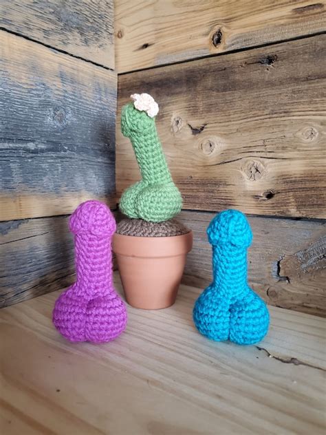 Crochet Penis Pattern Pattern Only Etsy Uk