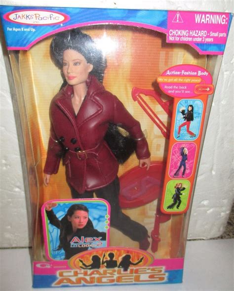 Charlies Angels Alex Doll Iob 2000 Jakks Pacific D23223 Lucy Liu For