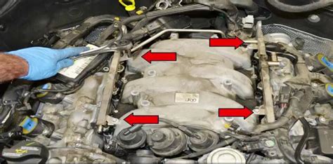 How To Remove Mercedes Benz Intake Manifold Auto Repair