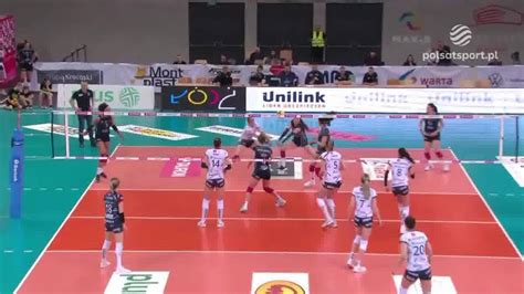 Asy serwisowe w meczu Grot Budowlani Łódź Grupa Azoty Chemik Police