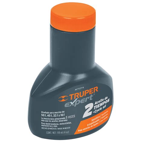 ACEITE PARA MOTOR DE DOS TIEMPOS 4 OZ TRUPER Americana