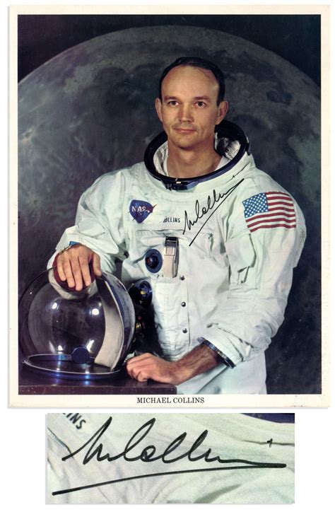 Lot Detail Apollo 11 Signed Photos Three Individual 8 X 10