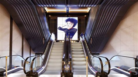 Harrods Escalator Nulty Lighting Design Consultants