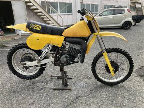 Yahooオークション 希少 Suzuki Rm250 1979年 ビンテージモトクロ