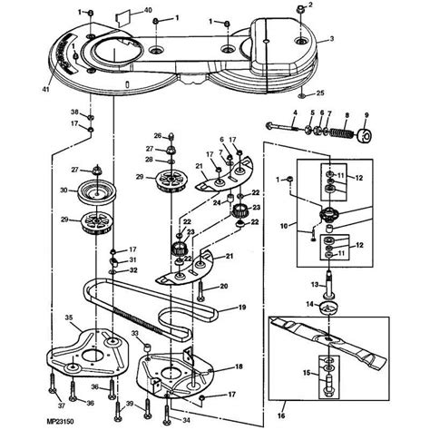 Understanding The Parts Diagram For Manual Steering In John Deere Lt