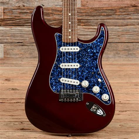 Fender Standard Stratocaster Midnight Wine 2001 Reverb