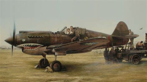 Image - Curtiss-p-40-warhawk-art.jpg | Destroyermen Wiki | FANDOM ...