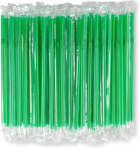 Amazon Flexible Plastic Straws Individually Wrapped Pack